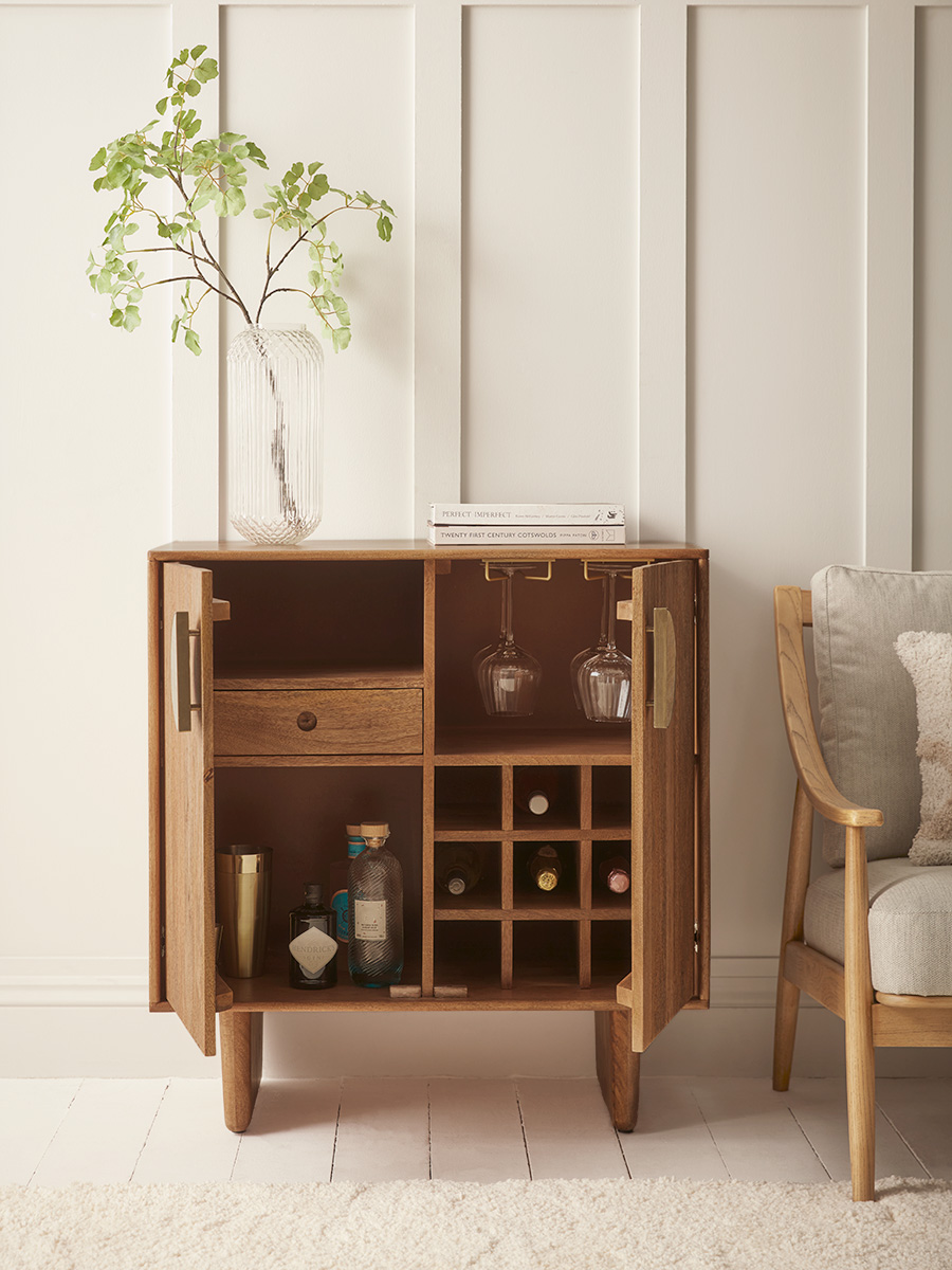 Product photograph of Fremont Display Cabinet from Cox and Cox.