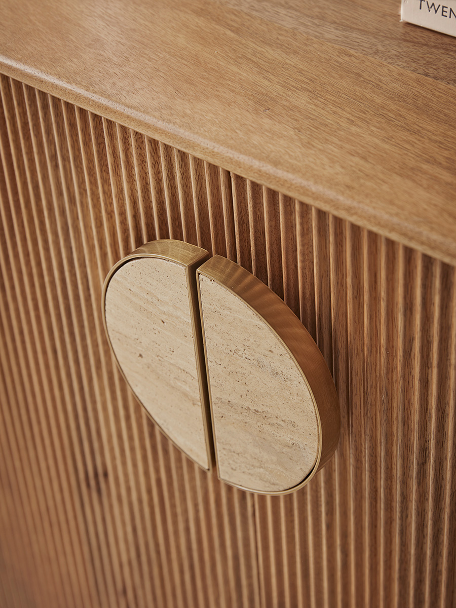 Product photograph of Fremont Display Cabinet from Cox and Cox.