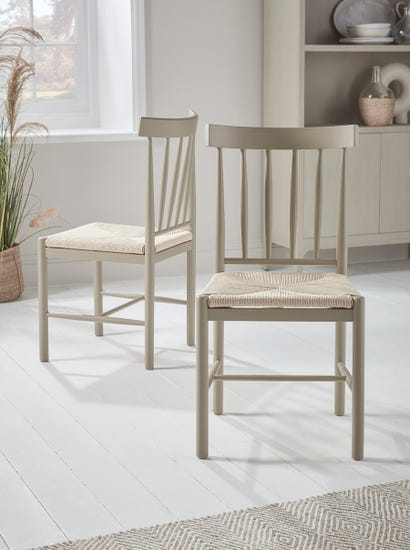 Two Reims Dining Chairs