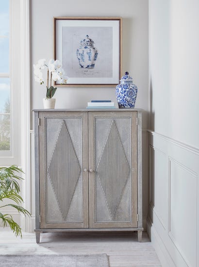 Textured Diamond Sideboard