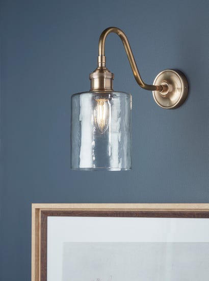 Column Glass Wall Light