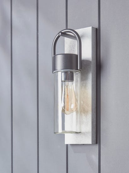 Concrete Effect Wall Light