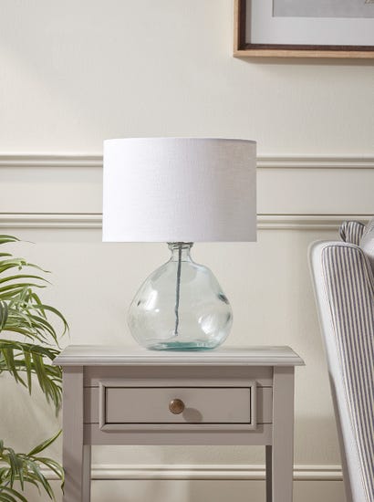 Recycled Glass Table Lamp