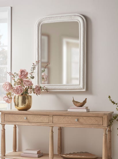 Twisted Framed Wall Mirror