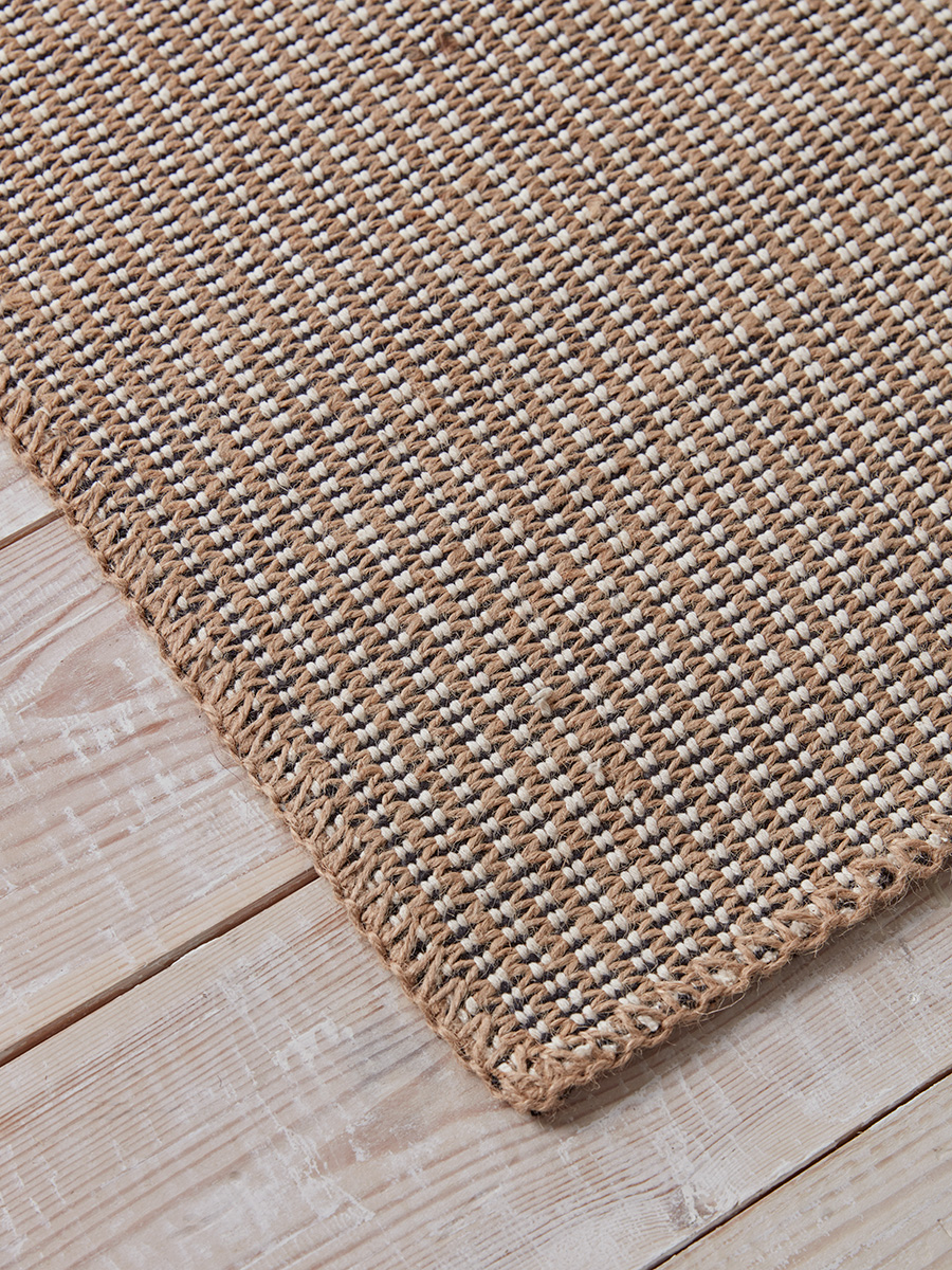 Product photograph of Natural Holm Rug - Medium from Cox and Cox.