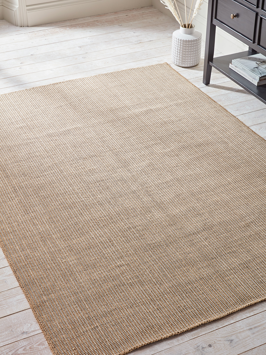 Product photograph of Natural Holm Rug - Medium from Cox and Cox