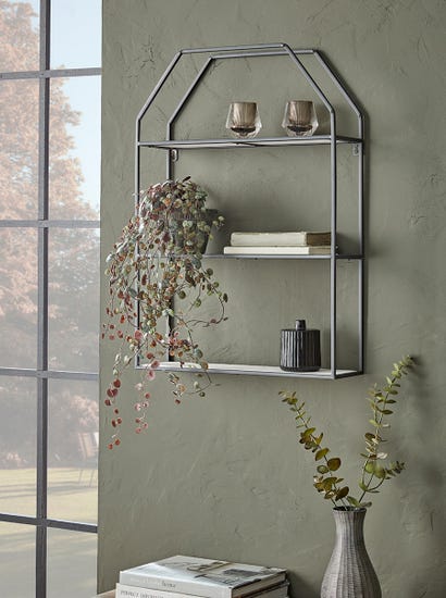 Industrial Metal Shelf Unit
