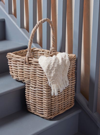 Rattan Step Basket