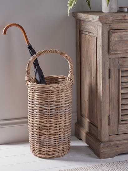 Rattan Umbrella Basket