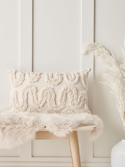 Textured Wave Cushion Cover