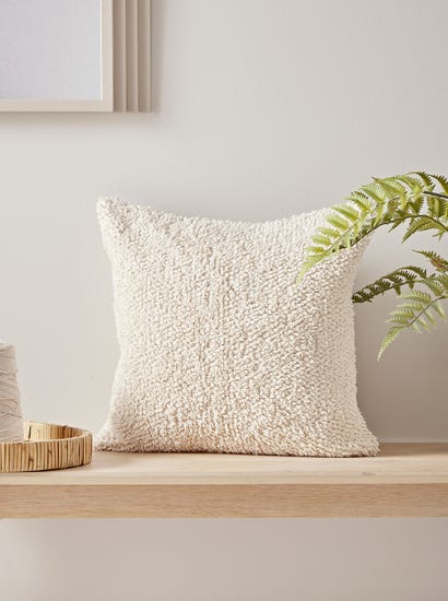 Square Boucle Cushion Cover Only - Small