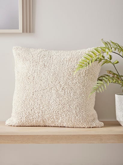Square Boucle Cushion Cover Only - Large