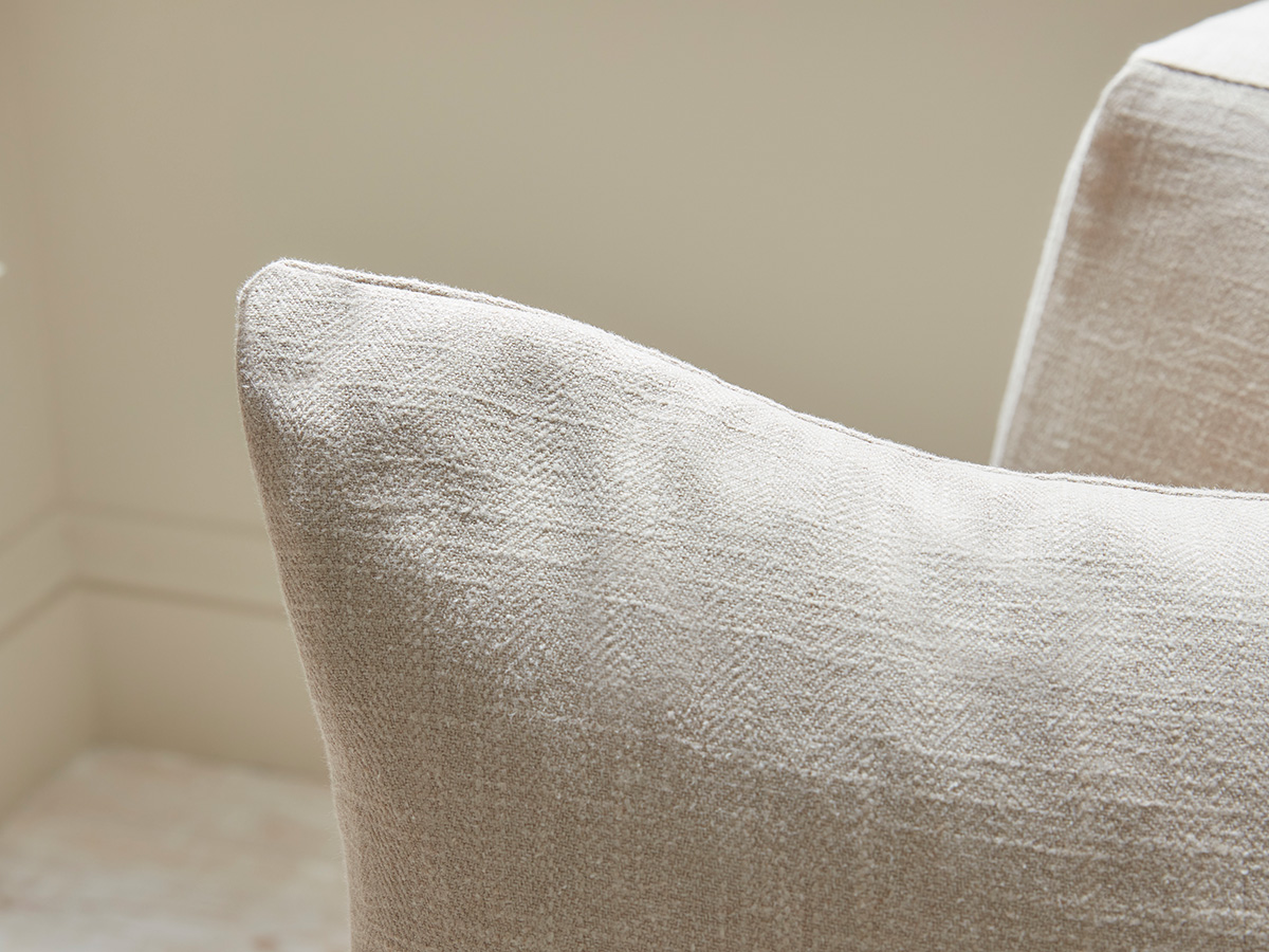 Product photograph of Visby Loveseat Mustard Velvet from Cox and Cox.