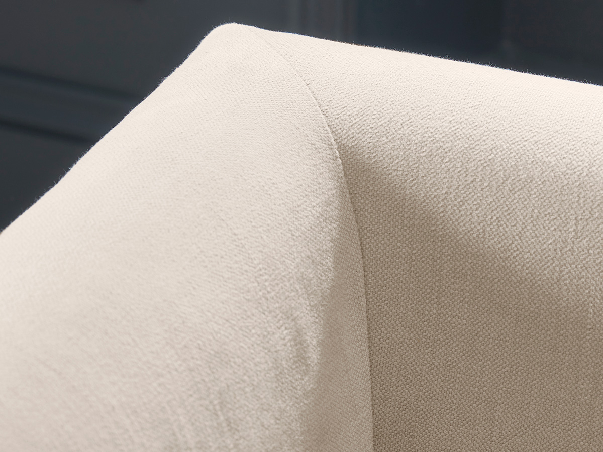Product photograph of Lyon Loveseat Soft Eau De Nil Wide Cotton Stripe from Cox and Cox.