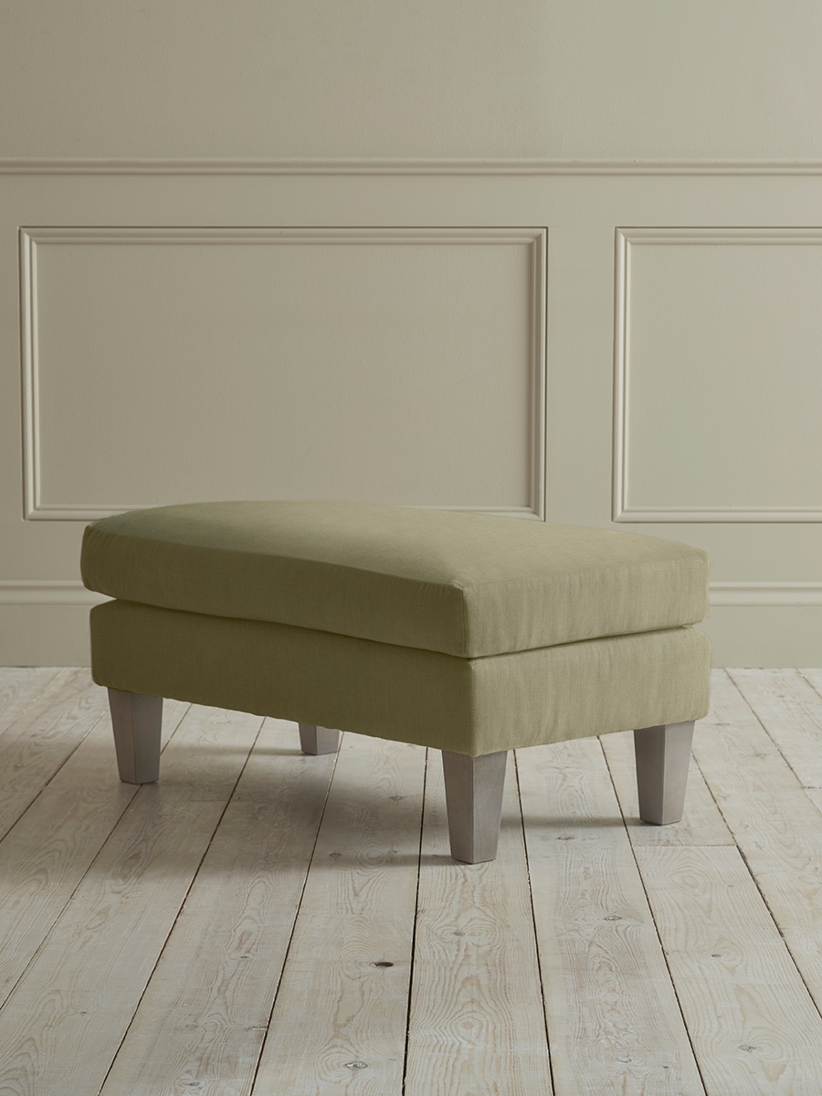 Photo of Floro ottoman – fern herringbone