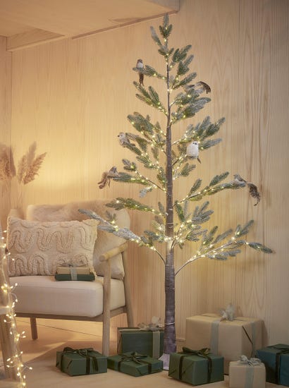 Indoor Outdoor Light Up Alpine Fir Tree - Large