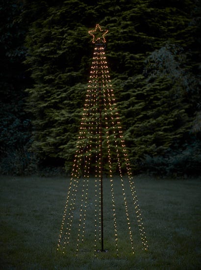 Light Up Cone Tree Tower