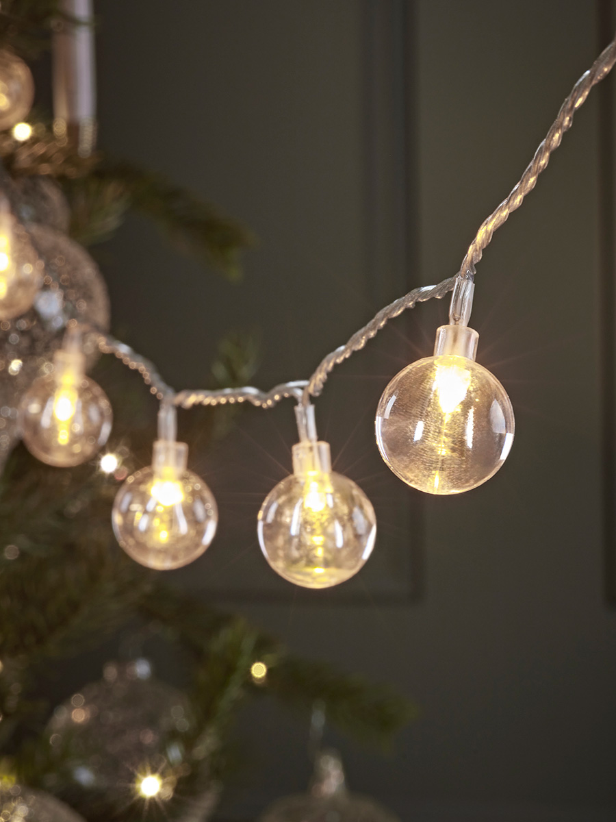 Product photograph of Indoor Outdoor Oversized Cherry String Lights from Cox and Cox