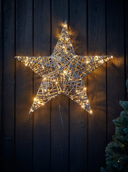 Indoor Outdoor Dual Colour Light Up Star