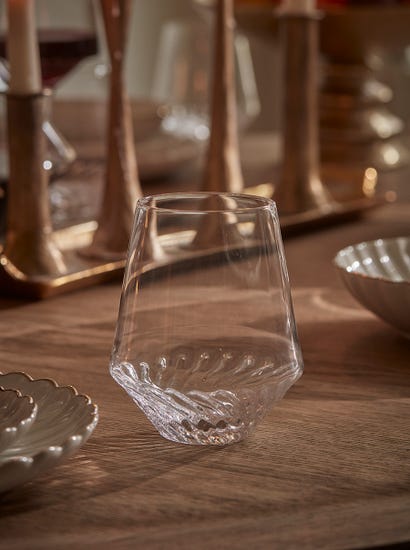 Four Spiral Tumblers