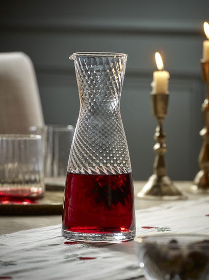 Spiral Fluted Carafe