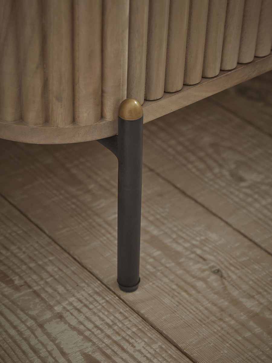 Product photograph of Freja Chest Of Drawers - Small from Cox and Cox.