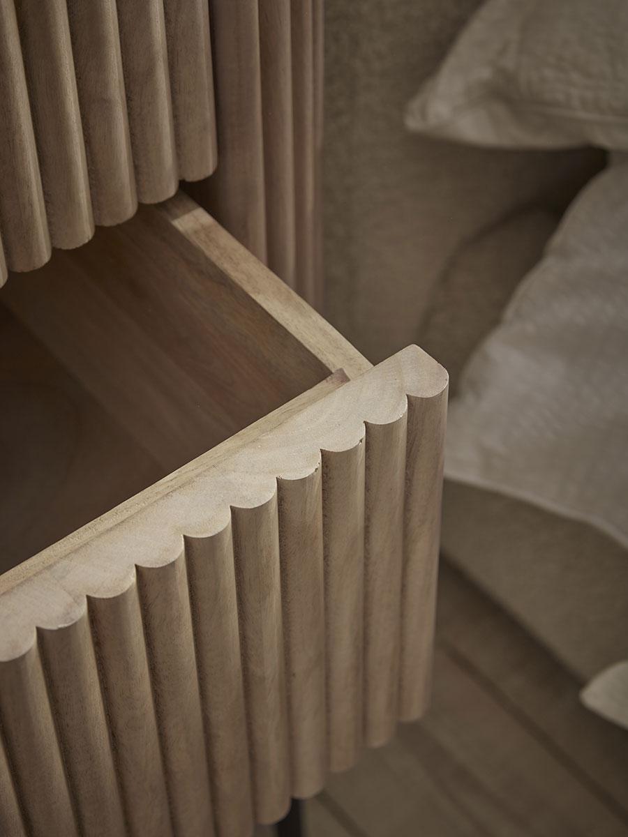 Product photograph of Freja Chest Of Drawers - Small from Cox and Cox.