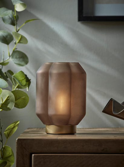 Floro LED Lamp - Mocha