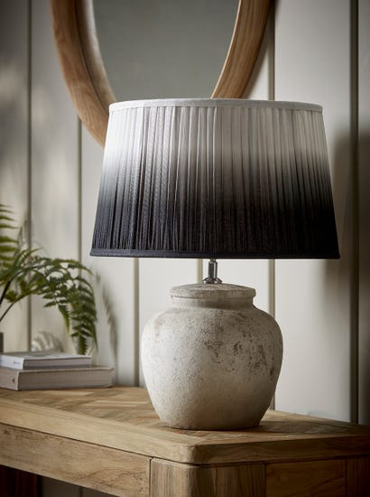 Black Ombre Tapered Shade - Small