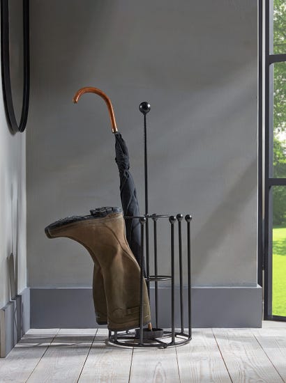 Round Umbrella Stand & Boot Rack