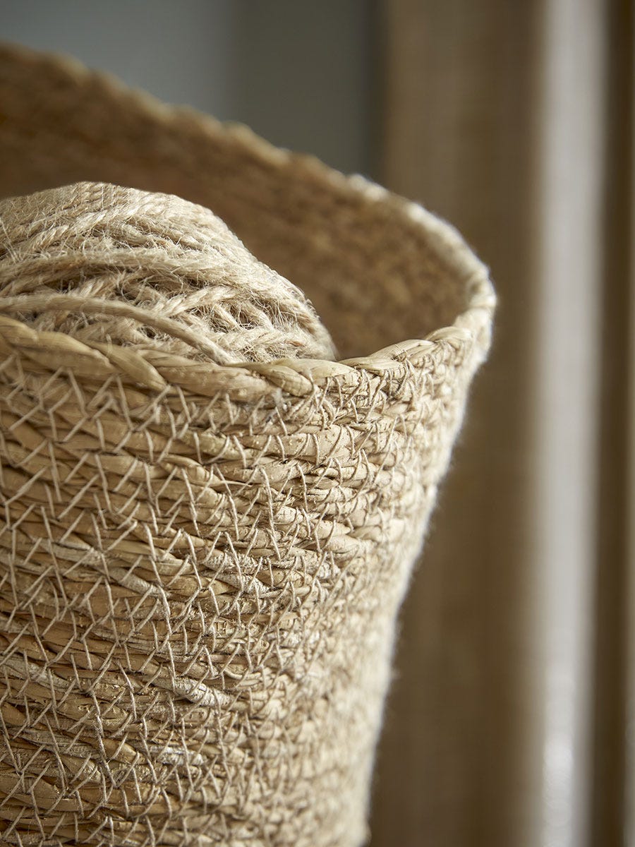 Product photograph of Hanging Storage Basket from Cox and Cox.