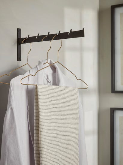 Industrial Hinged Hook Rack