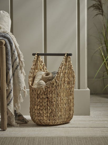 Water Hyacinth Storage Basket