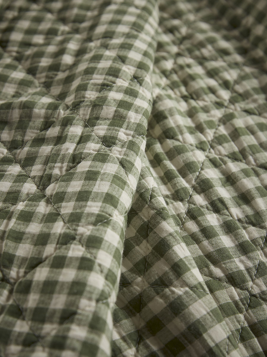Product photograph of Bexly Quilted Throw from Cox and Cox.