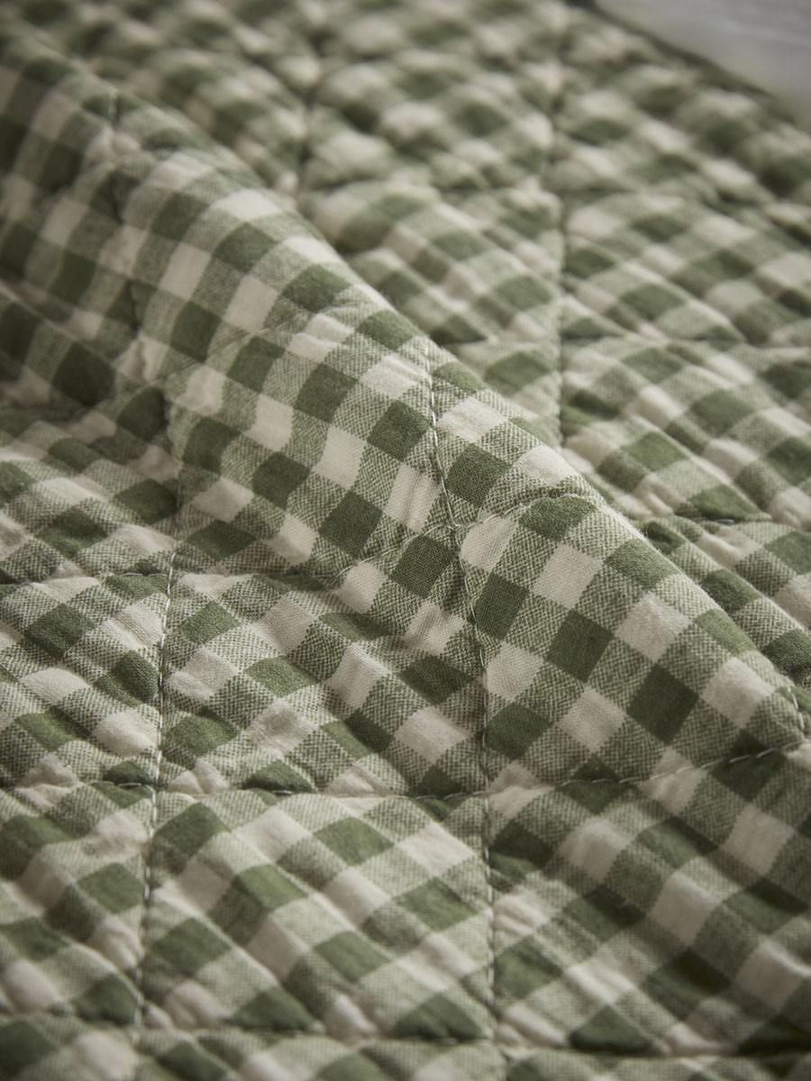 Product photograph of Bexly Quilted Throw from Cox and Cox.