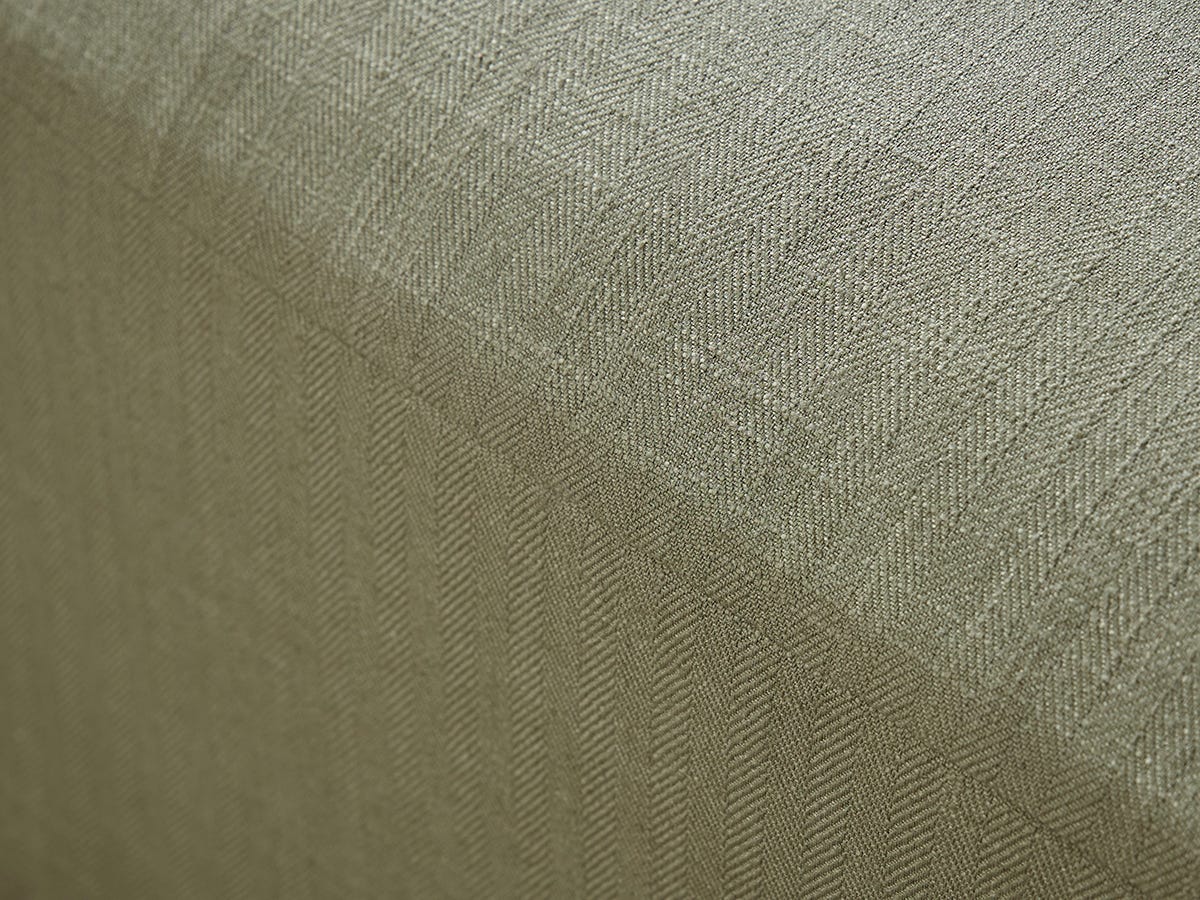Product photograph of Loose Cover Coffee Table Ottoman Smoke Cotton Linen from Cox and Cox.