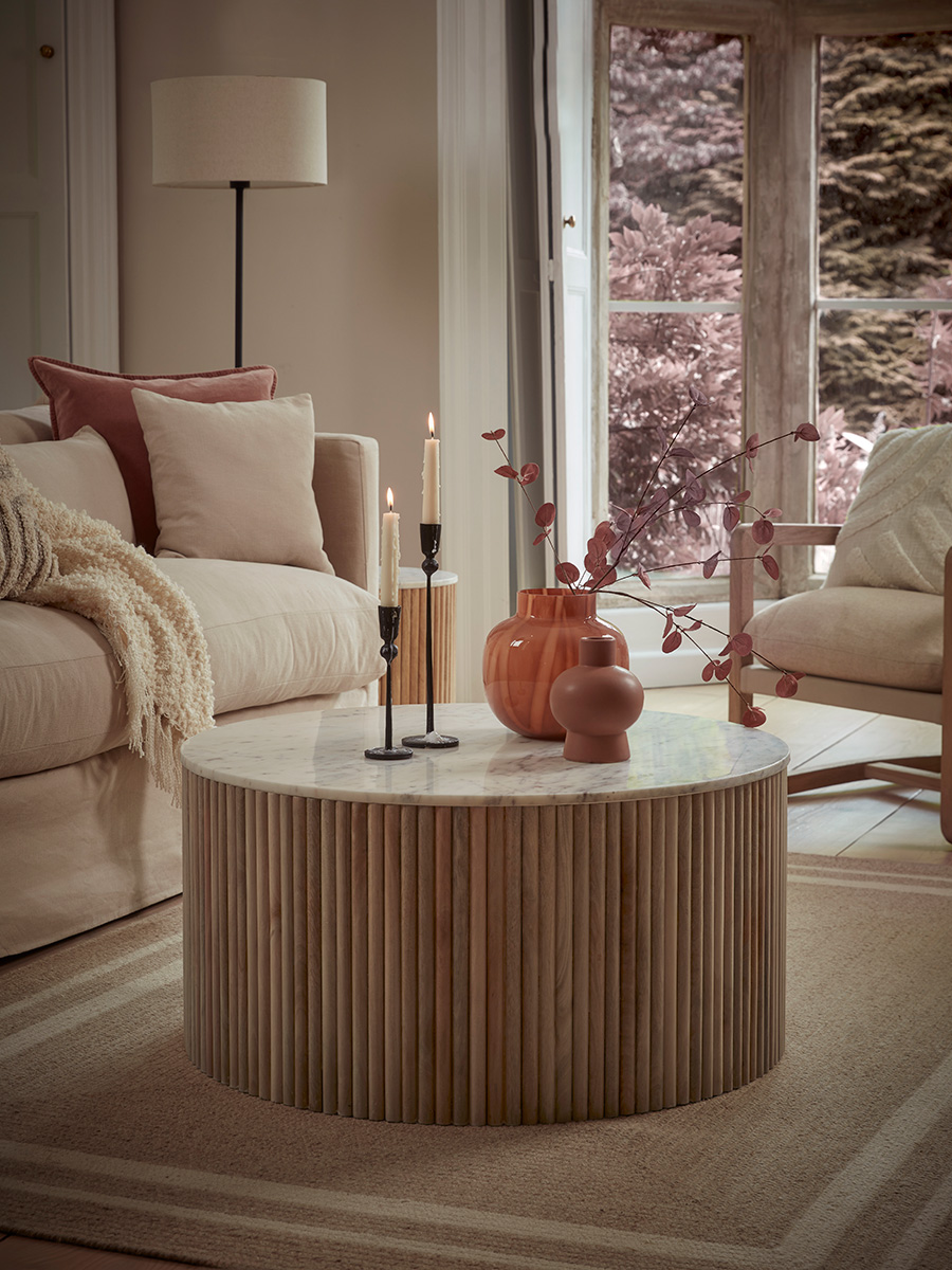 Product photograph of Freja Coffee Table from Cox and Cox.