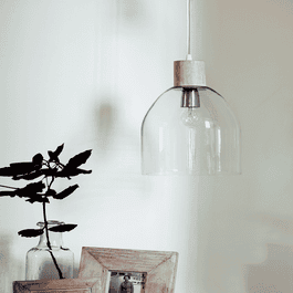 Alma Glass Dome Pendant