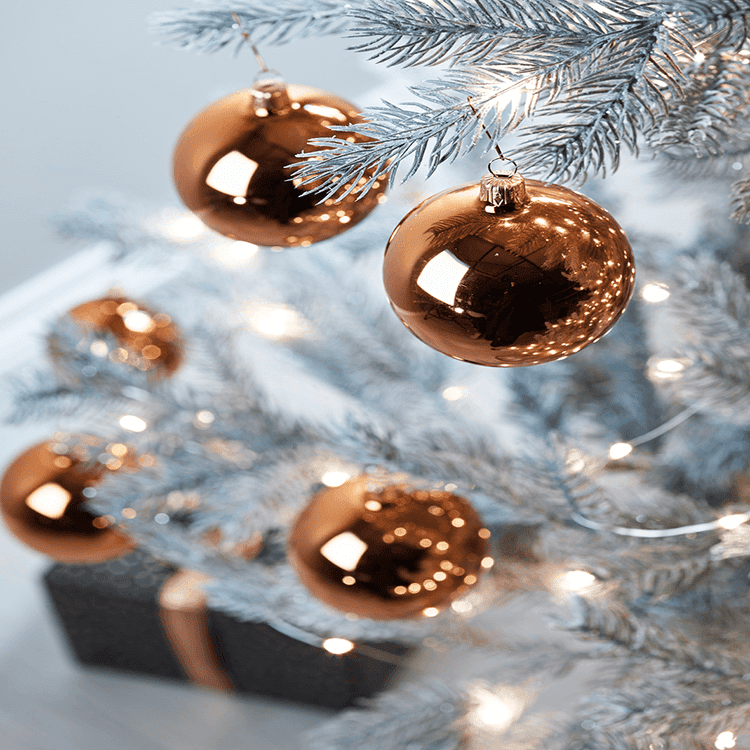 Copper baubles outlet