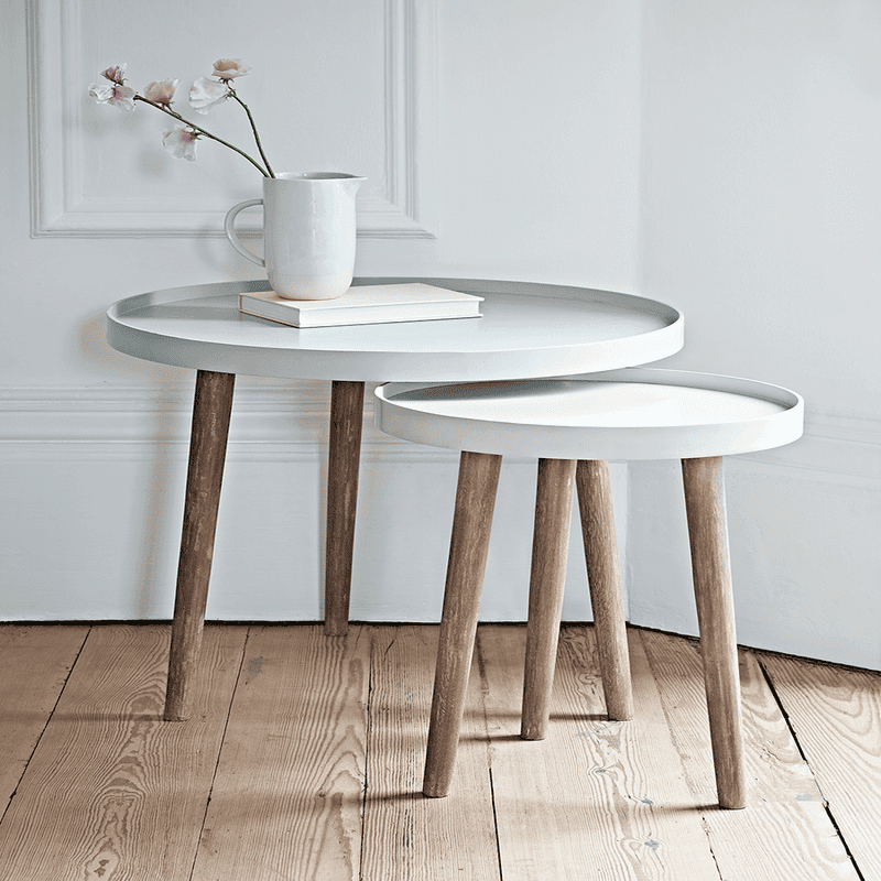 Lina Side Table Small Putty