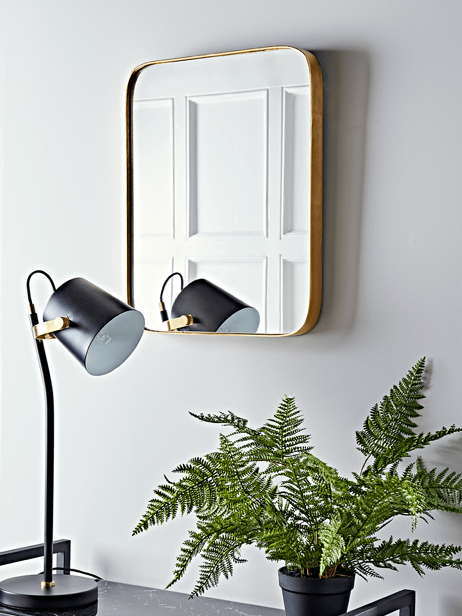 

Aurum Brass Mirror