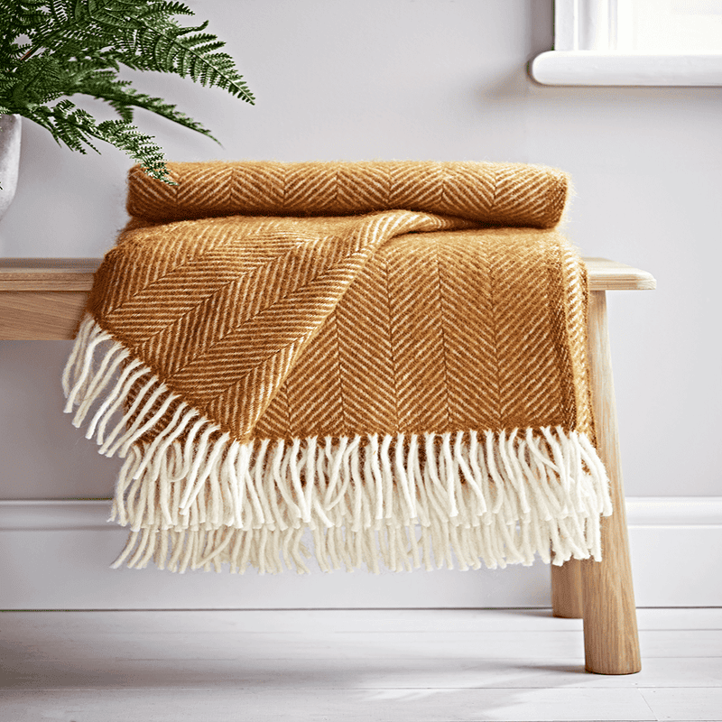 Ochre throw tesco online