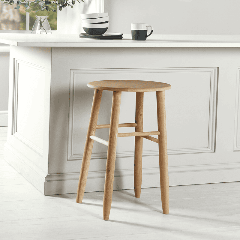Natural oak counter stools 2025