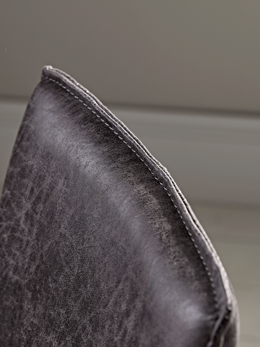 Two Williamsburg Dining Chairs - Carbon