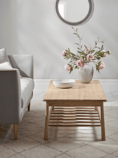 Bergen Oak Coffee Table - Natural