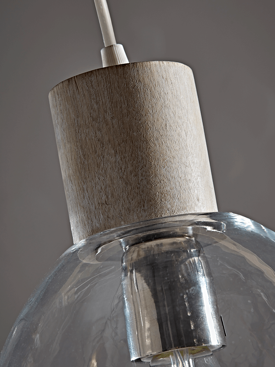 Alma Glass Dome Pendant