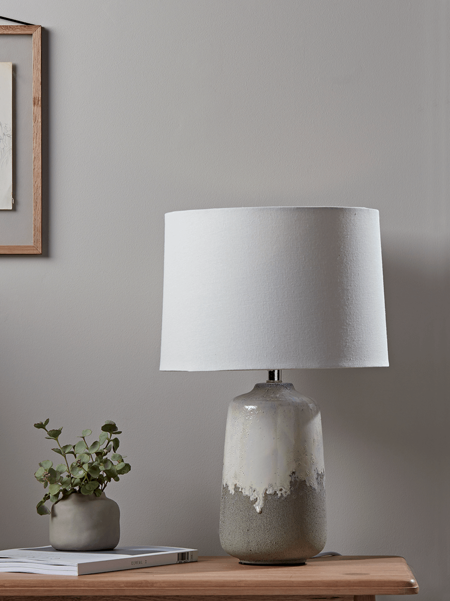 Drip Glazed Table Lamp