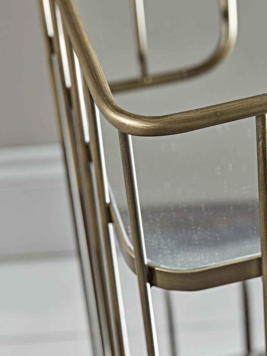 Mirrored Drinks Trolley