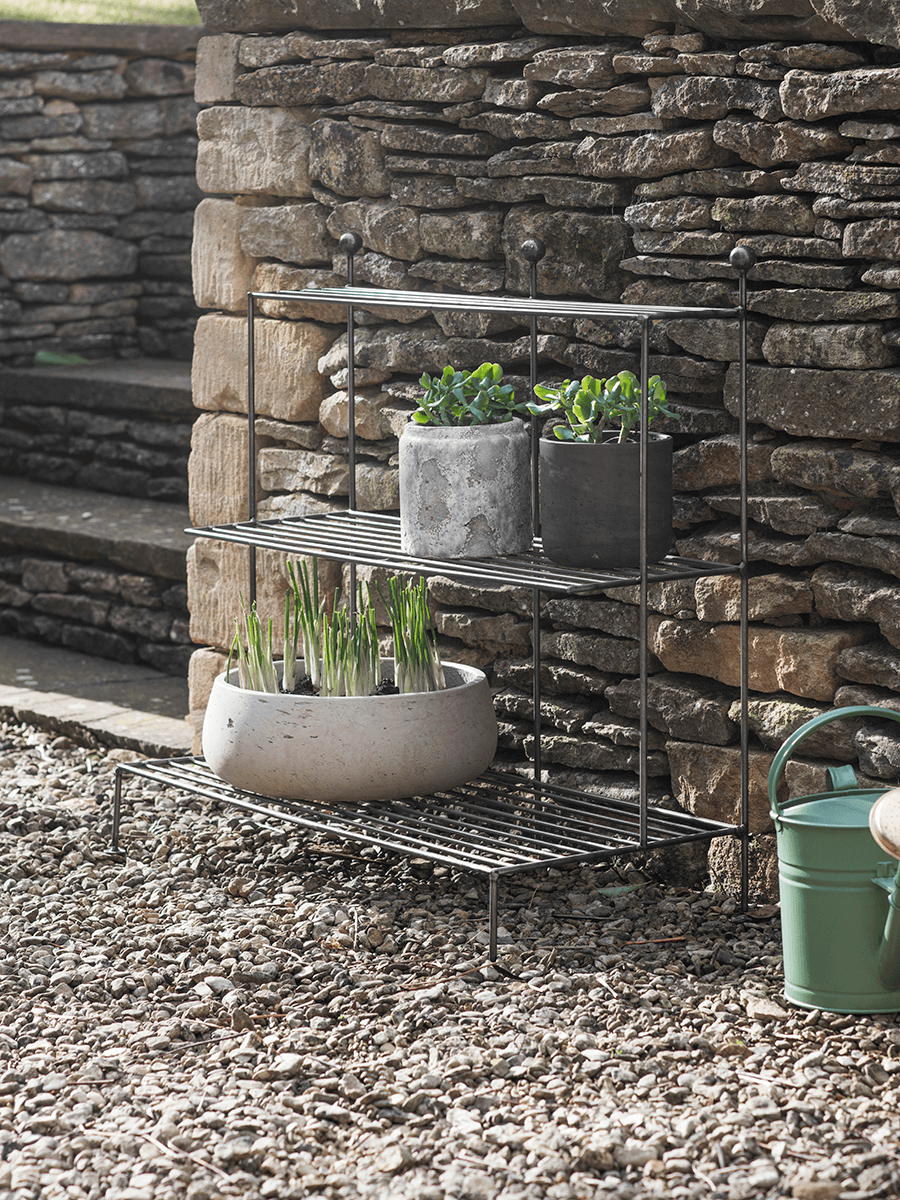

Three Tier Outdoor Plant Stand