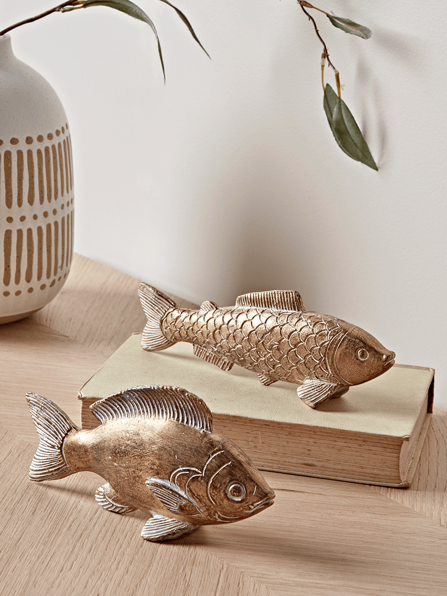 

Two Gilded Fish